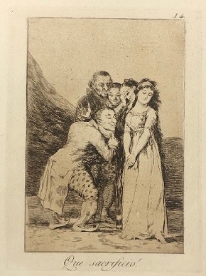 Aguafuerte de Goya
