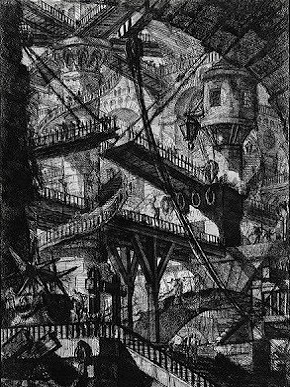 Aguafuerte de Piranesi