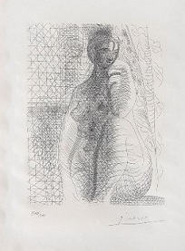 Punta seca de Picasso